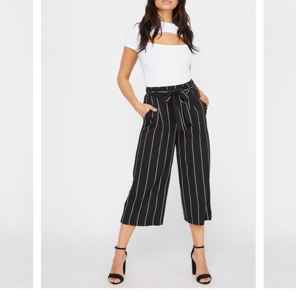 High Rise Striped Pants - Picture 2 of 2